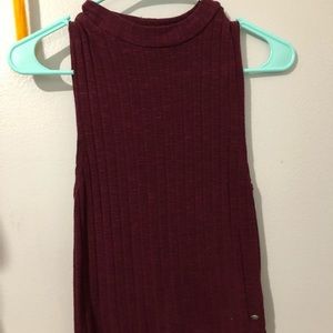 Maroon body con tops. SO cute on